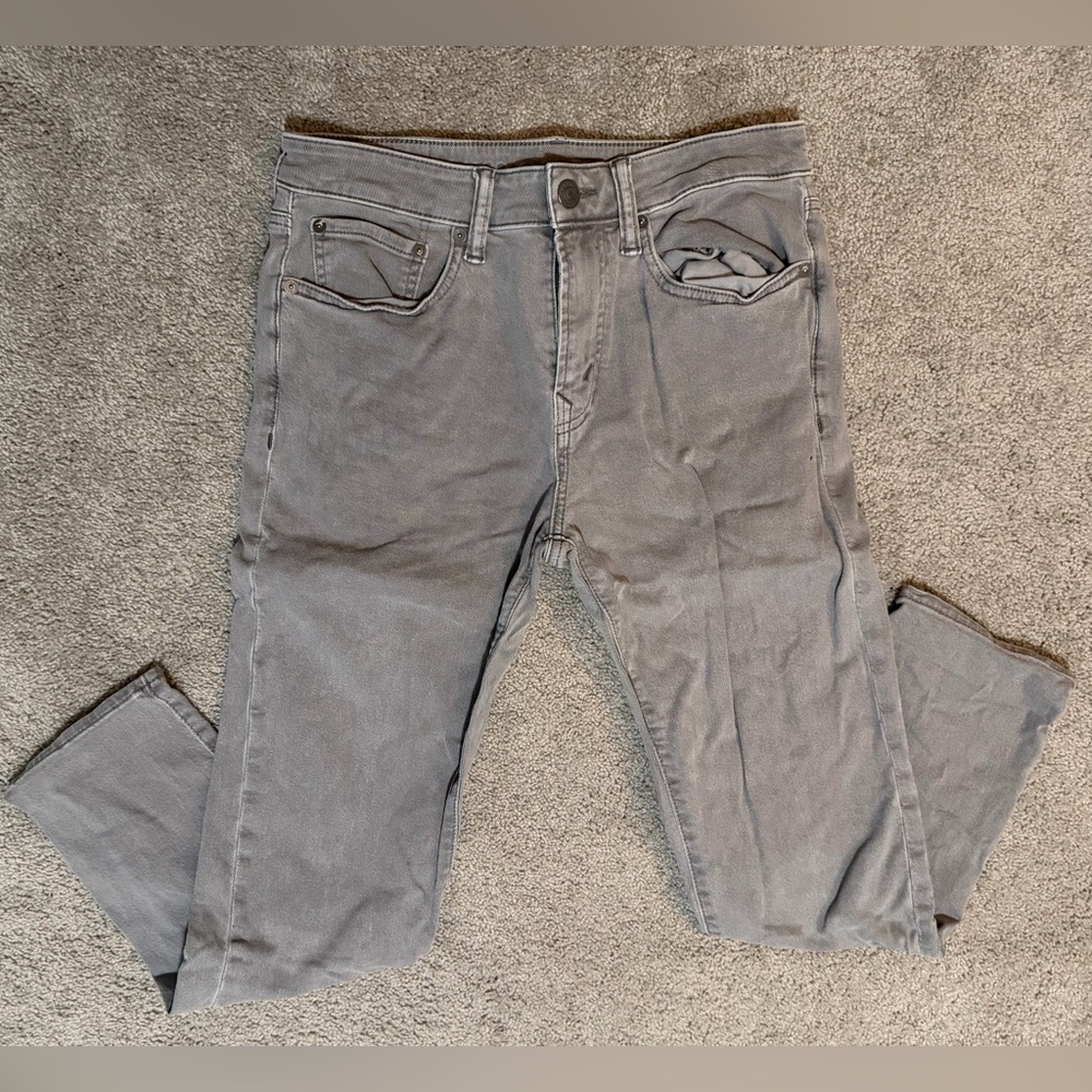 Men’s American Eagle Airflex Athletic Fit Gray Denim Jeans Size 29x30